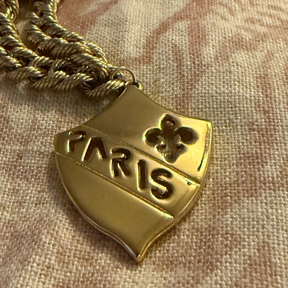 Vintage Givenchy Fleur-de-Lis Necklace - Picture 8 of 13